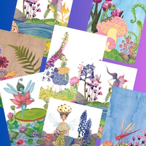 Set van 24 unieke notitiekaarten van topkwaliteit | Verzamelbare wenskaarten van 4 x 6 inch