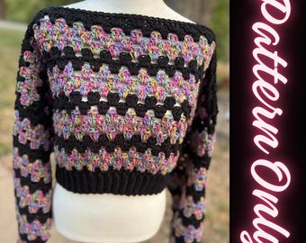 PATTERN: Granny Stitch Shrug Crochet Pattern