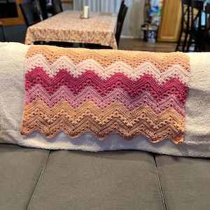 PATRÓN: Manta de olas de la abuela Stitch