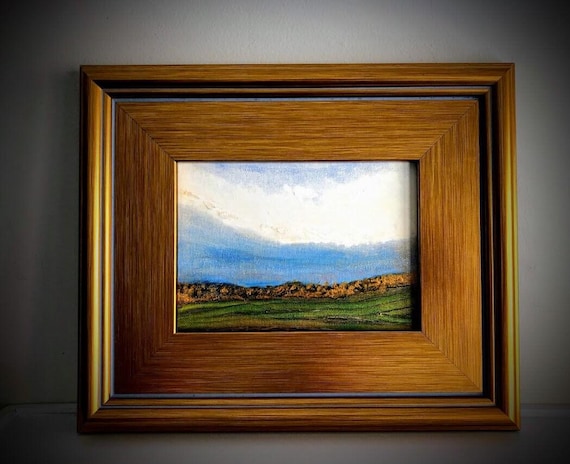 Original Framed Landscape Oil Painting