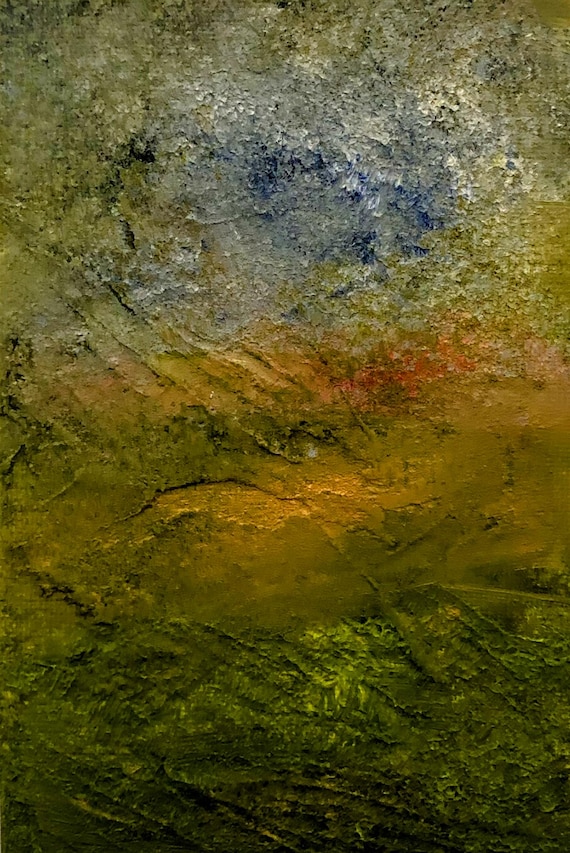 Original Abstract Landscape Oil Painting by Jack Alan Cooper