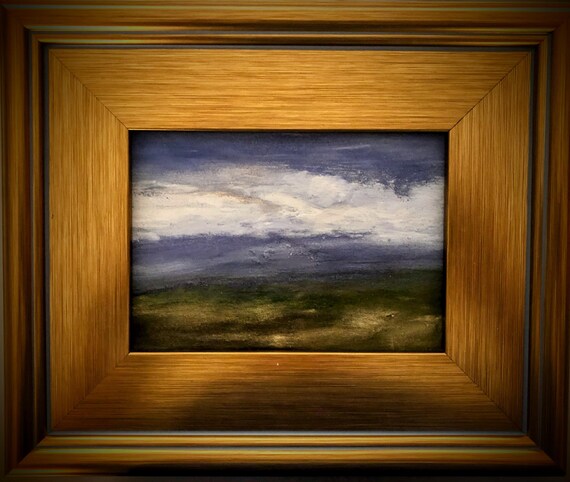 Original Framed Landscape Oil Painting