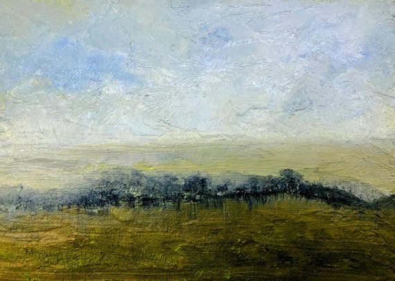 Original Abstract Landscape Oil Painting by Jack Alan Cooper