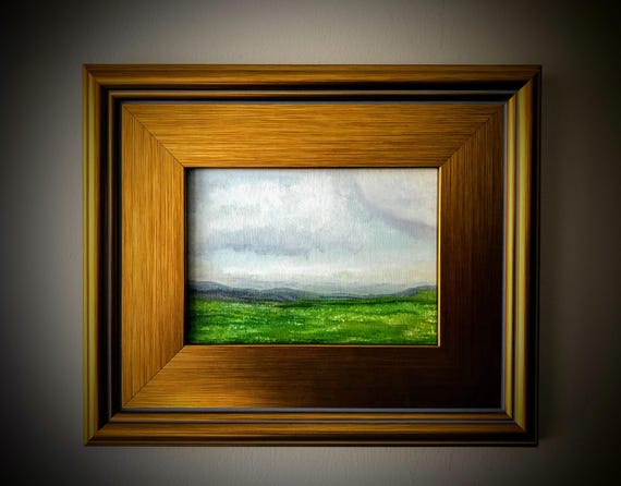 Original Framed Landscape Oil Painting