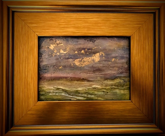 Original Framed Landscape Oil Painting