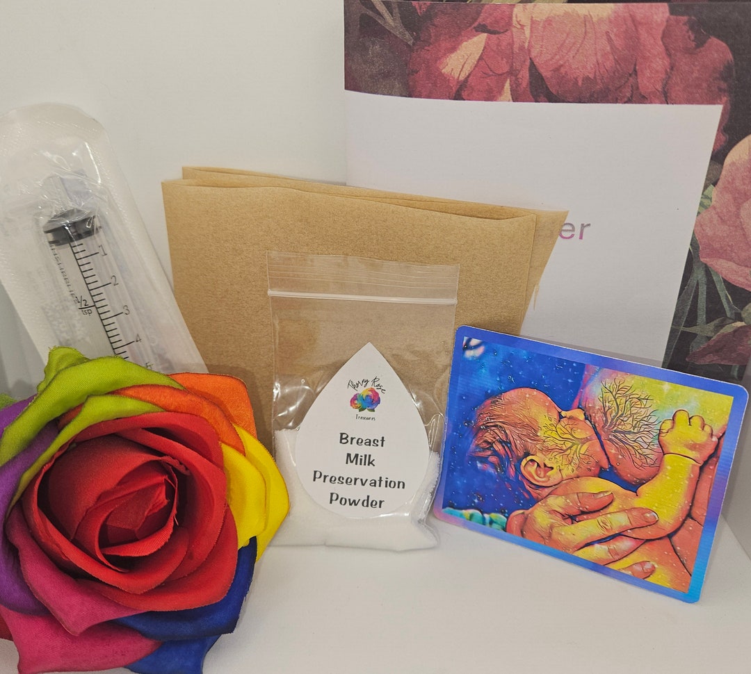 Breast Milk Preservation Powder Kit Thorny Rose Treasures Etsy