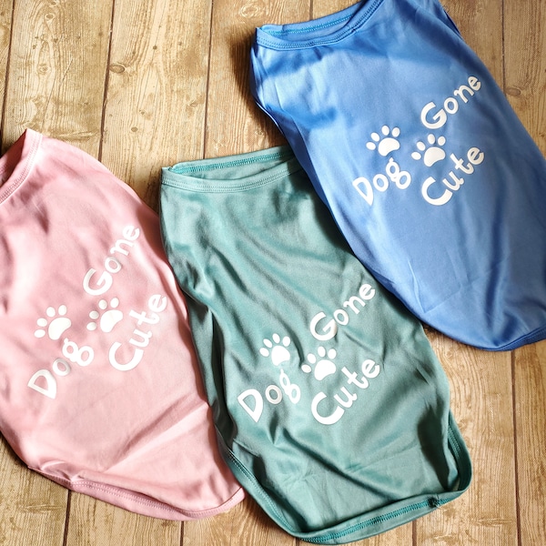 Dog Shirts | Cute Dog shirts | small dog shirts | dog outfits | breathable dog shirts -| Dog tanks |custom pet clothes |