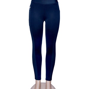 Women Riding Tights Pockets Women Training Breeches Pants with Silicone Grip