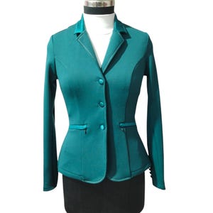 Traje ecuestre de poliéster para mujer para equitación, doma, equitación, sofisticado, ligero
