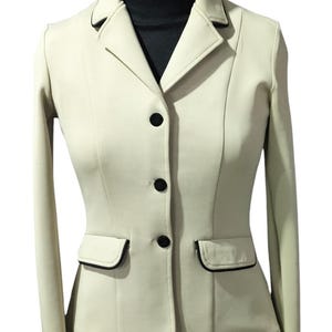 Traje ecuestre de poliéster para mujer para equitación, doma, equitación, sofisticado, ligero