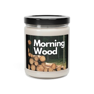 Morning Wood Scented Soy Candle, 9oz