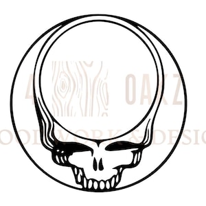 Grateful Dead Inspired- Empty Head SVG