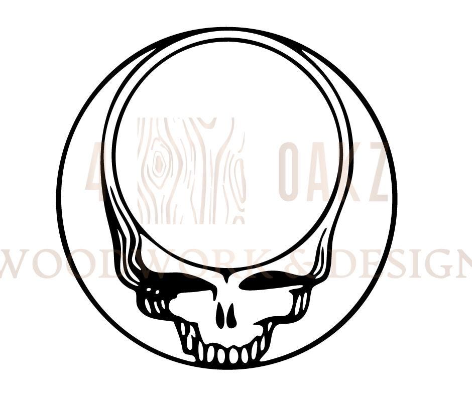 Grateful dead stencil - Etsy 日本