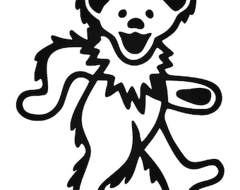 Grateful Dead Inspired - Dancing Bear SVG