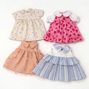 Vêtements de poupée, robe de poupée, robe de poupée animal en peluche, convient à une poupée en peluche de 40 cm de haut, tissu en lin.