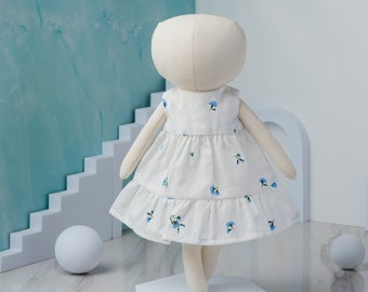 Doll clothes, doll dress, stuffed animal doll dress, suitable for 40cm tall stuffed doll, Dress for doll