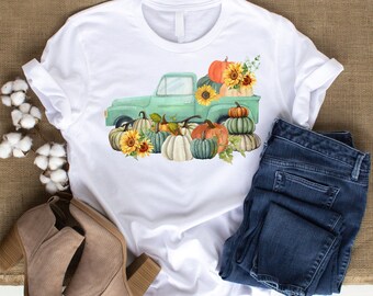 Farmer's Market Fresh Pumpkins Women's Graphic T-Shirt
