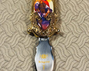 The Lord of the Rings, “Aragorn” Decorative Dagger with Storage Case. Produced by the Franklin Mint.