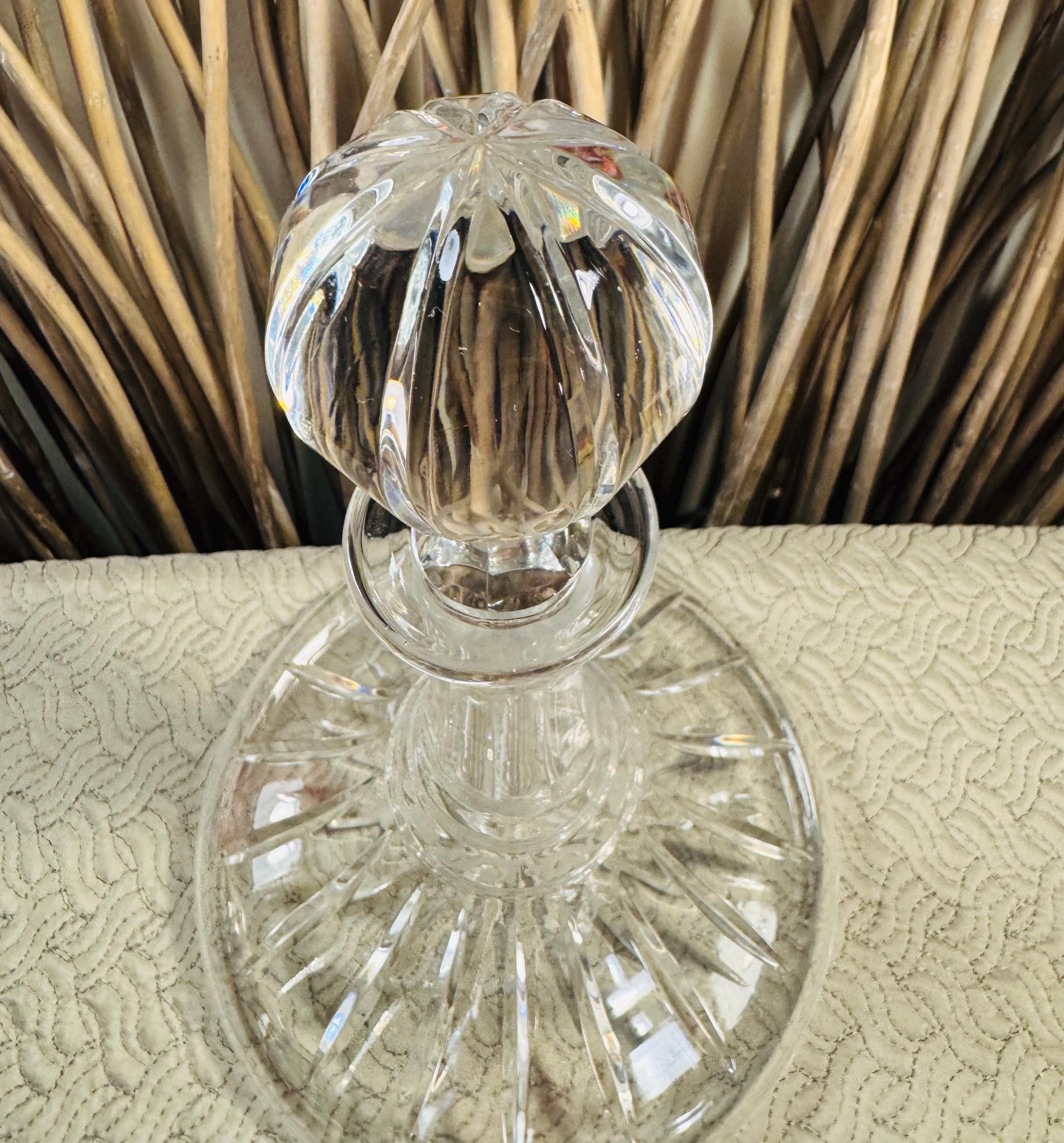 Vintage Wedgwood Crystal Ships Decanter With Stopper. - Etsy