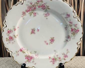 Antique Haviland Limoges Schleiger Salad Plate 7.5”. Crafted In France 1914.