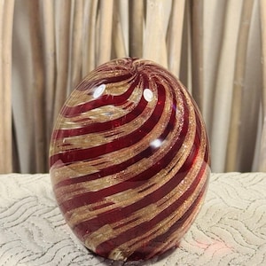 Italian Glass Egg - Etsy
