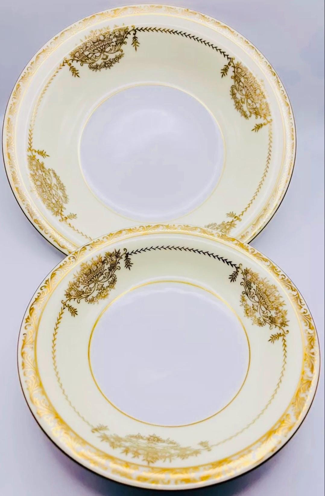 Vintage Noritake Bancroft Gold Encrusted China Set (79 Piece)