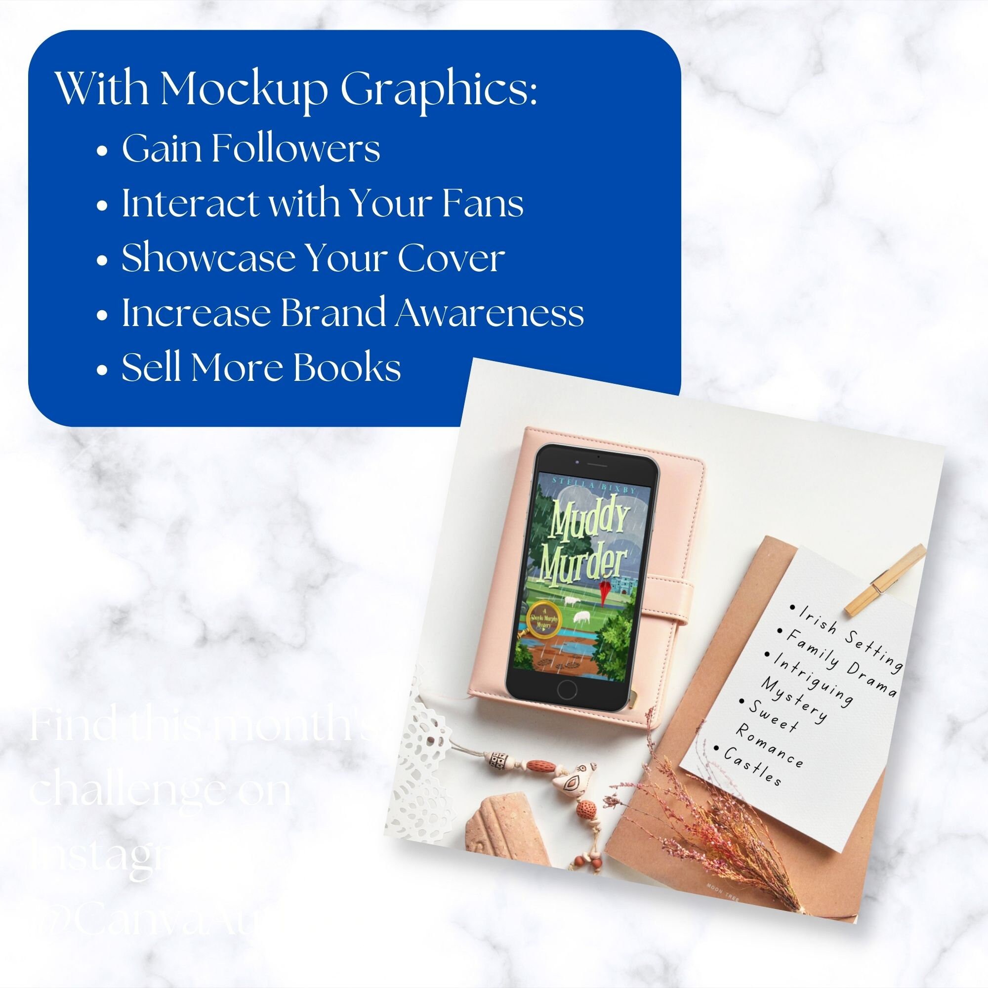 30 canva book mockup templates for authors writers bookstagram digital