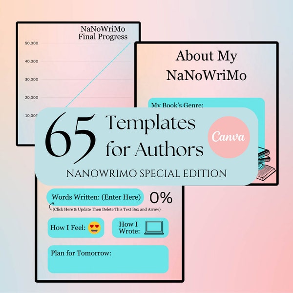 Nanowrimo - Etsy