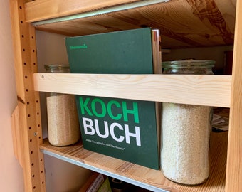 4 bookends for IKEA Ivar 50 cm shelf