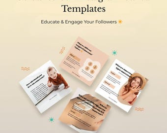 30 Sonnencreme Instagram Canva Vorlagen | SPF & Sonnenschutz Social Media Posts