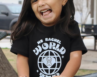 World Tour Baby Tee: Trendy Viral Kids Toddler T-Shirt