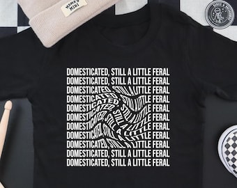 A Little Feral | Baby Band Tee | Metalcore Parody | Trendy & Alternative Style For Your Little Rockstar!