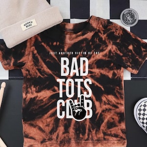 Bad Tots Club | Baby Band Tee | Metal Parody | Trendy & Alternative Style For Your Little Rockstar!