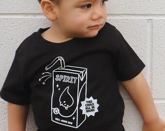 Spirit Juice Box Baby Band Tee: Metal Parody Rockstar Shirt