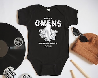 Baby Omens | Baby Bodysuit | Metalcore Parody | Trendy & Alternative Style For Your Little Rockstar!