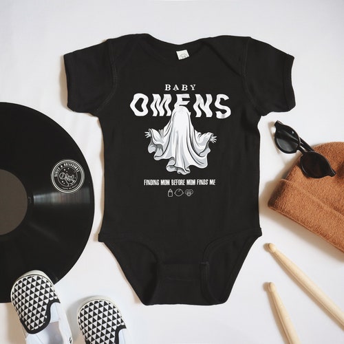 Baby Omens | Baby Bodysuit | Metalcore Parody | Trendy & Alternative Style For Your Little Rockstar!
