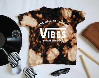 Good Vibes | Baby Tee, Toddler T-Shirt |  Parody | Trendy & Alternative Style For Your Little Rockstar!