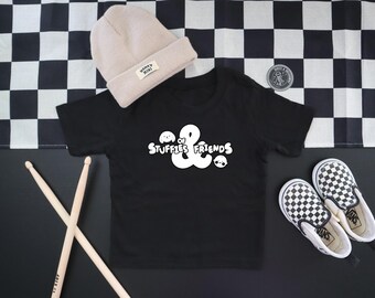 Stuffies & Friends | Baby Band Tee | Metal Parody | Trendy, Alternative Style For Your Little Rockstar!