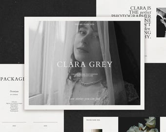 Elegant Wedding Photography Pricing Guide: Canva Investment with Pre-Written Content (Digital Download)