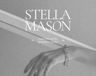 Modern Jewelry Logo Template: Elegant Canva Design (Digital Download)