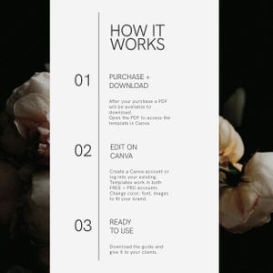 wedding photography pricing guide template for photographers price list editable canva template