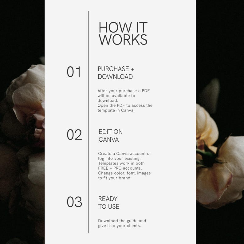 wedding photography pricing guide template for photographers price list editable canva template