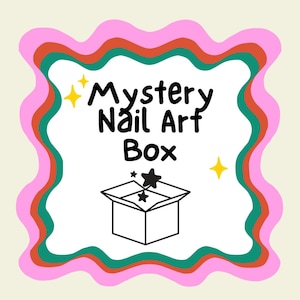 Mystery Nail Art Box, Nail Subscription Box