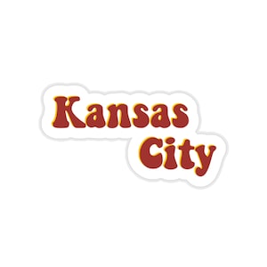 Kansas City Chiefs Kiss-Cut Sticker