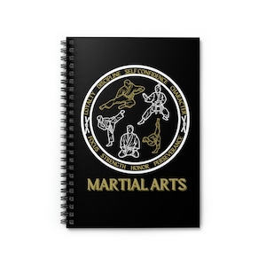 Martial Arts Notebook Journal