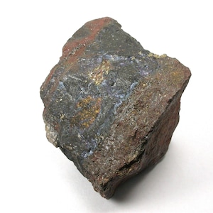 BORNITE - Rare dense massive Bornite specimen from the old Cornish mines in England.