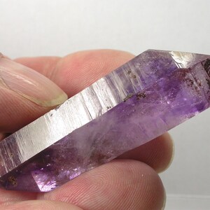 Amethyst - Fine Double terminated Amethyst crystal from Namibia.