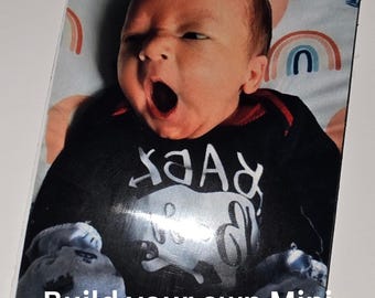 Custom Photo Magnet • Build Your Own Mini Keepsake • Baby, Pet or Family Photo Magnet • Personalized Fridge Magnet