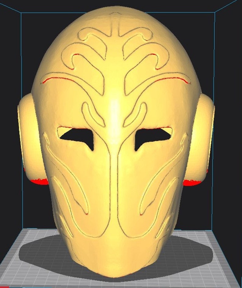 Jedi Temple Guard Helmet Stl File Etsy