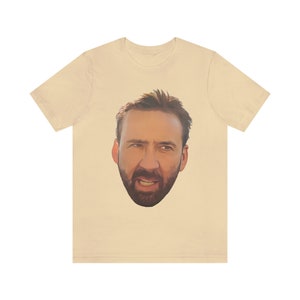 Nicolas Cage, Couples, Funny Meme Shirt, Unisex Jersey Short Sleeve Tee